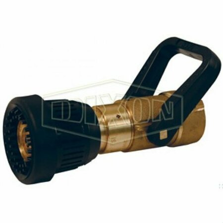 DIXON Water Fog Nozzle, 1-1/2 in Inlet, Brass Body CGSN150F